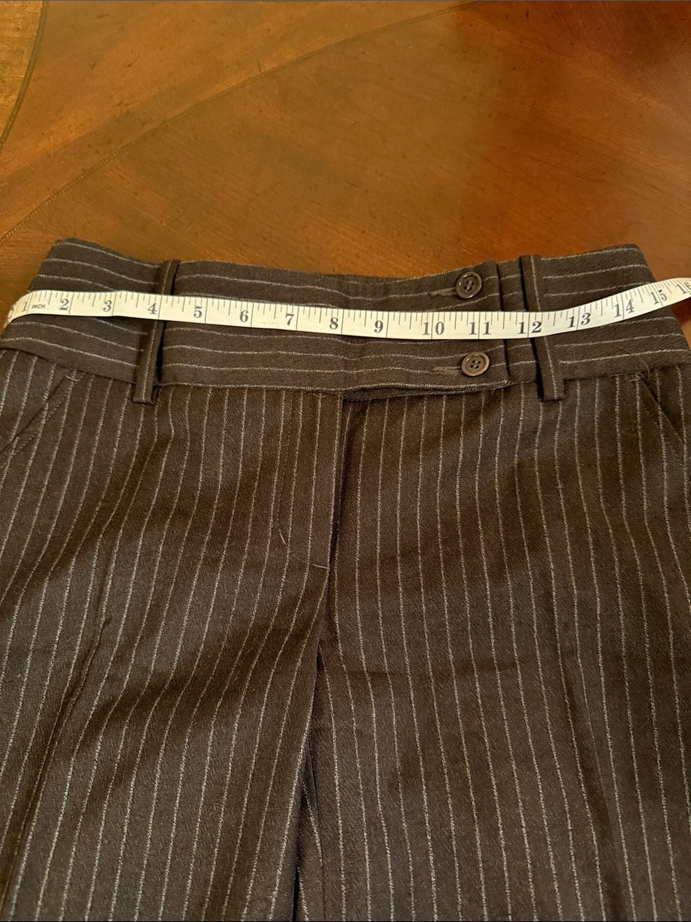BCBGMaxAzria Brown Wide-Leg Trousers - Picture 13 of 13